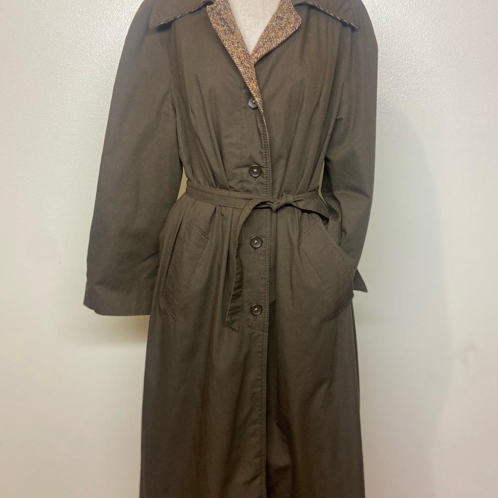 Vintage Danish Trench Coat - Picture 1 of 7